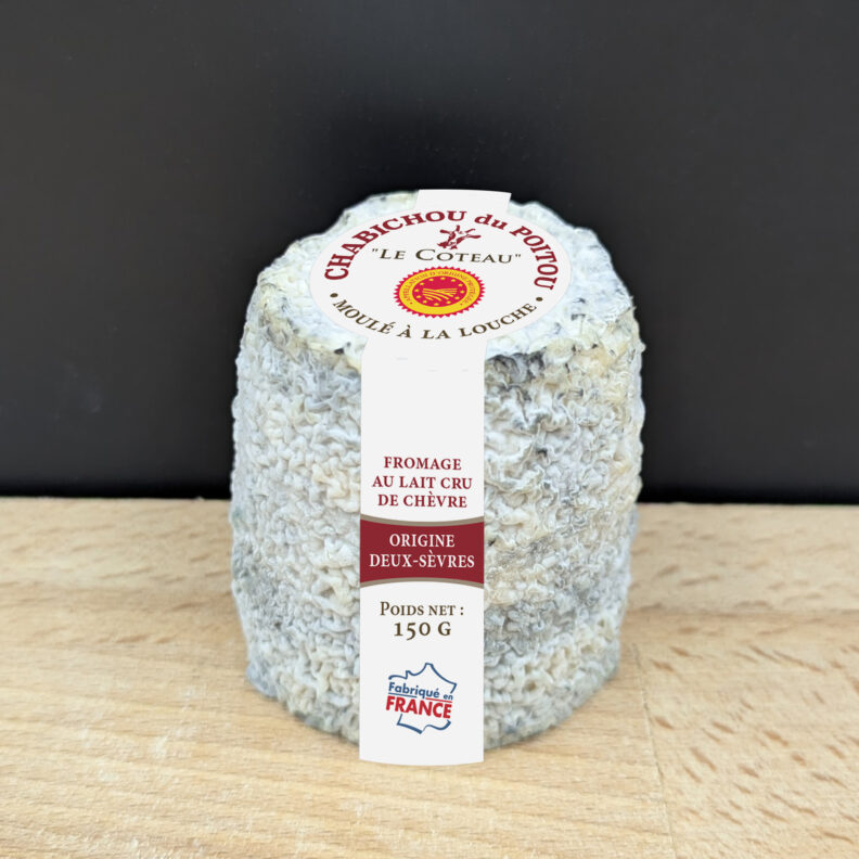Fromage de chèvre Chabichou du Poitou AOP cendré