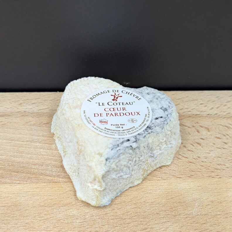 Fromage de chèvre Coeur bicolore