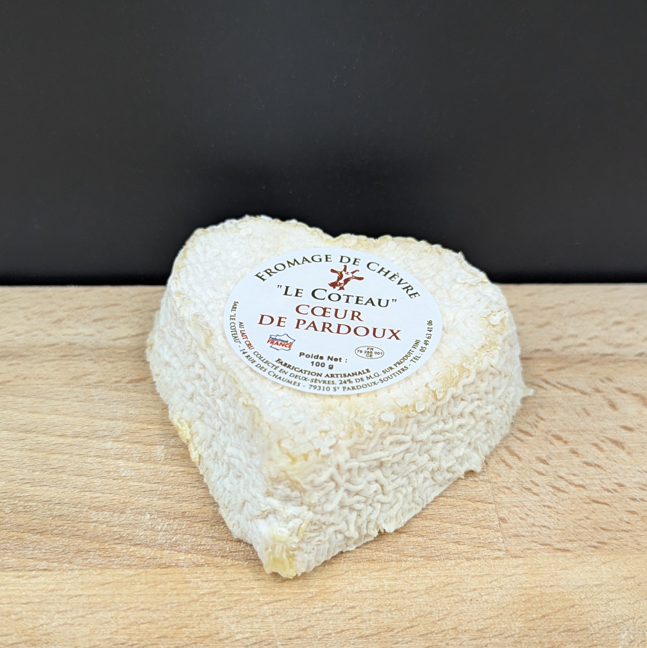 Fromage de chèvre Coeur blanc