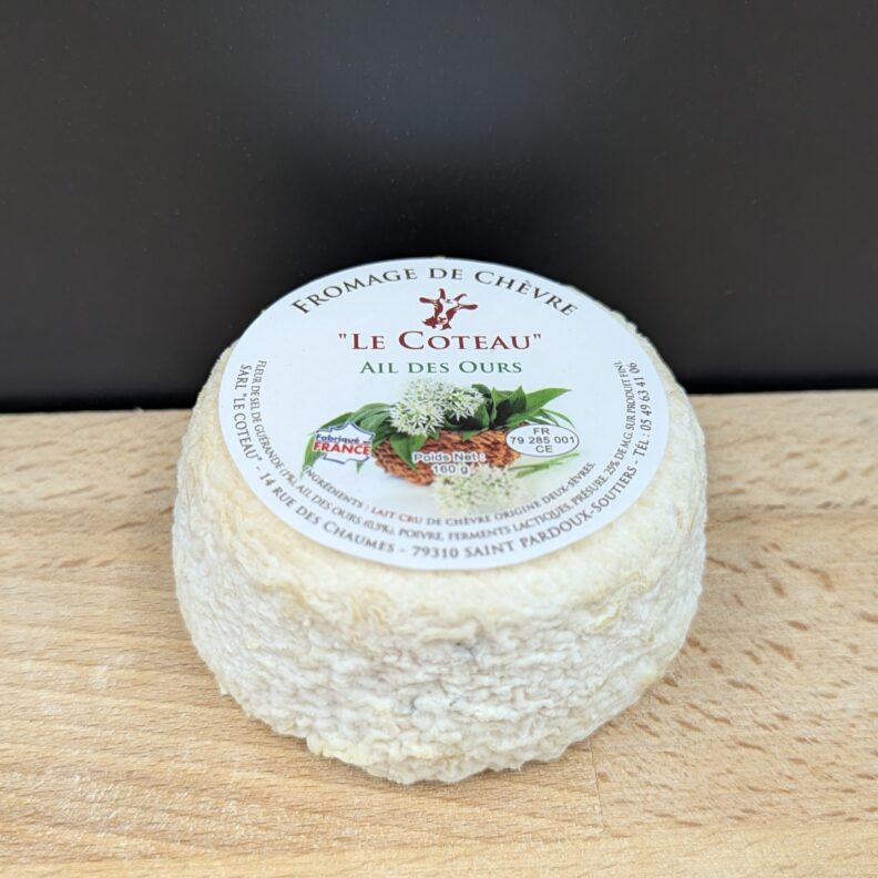 Fromage de chèvre épicé Ail des ours