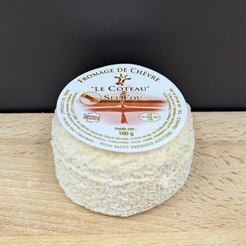 Fromage de chèvre épicé à la fleur de sel Fou