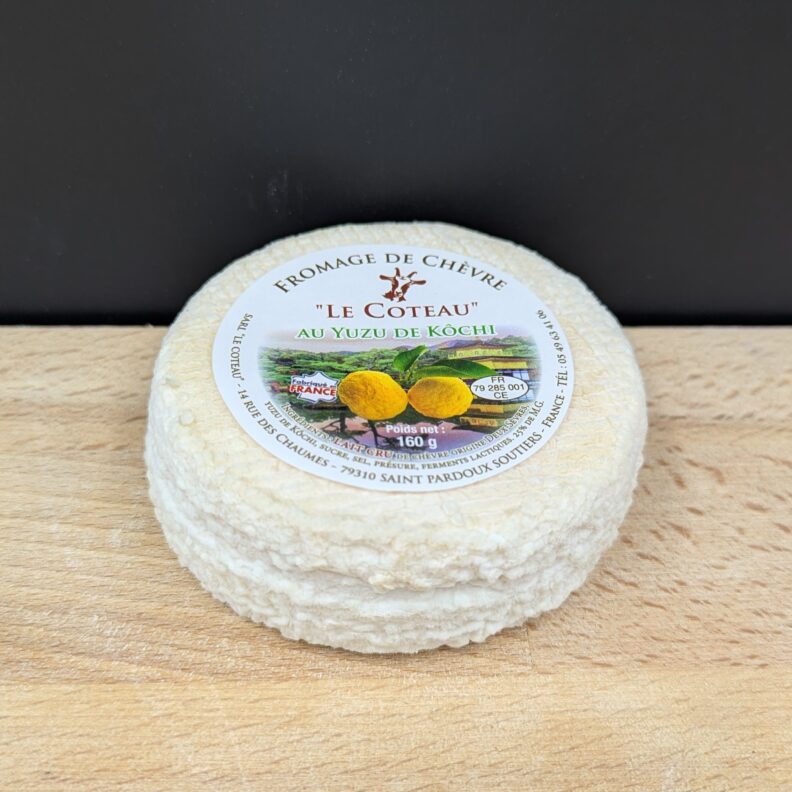 Fromage de chèvre au Yuzu de Kochi