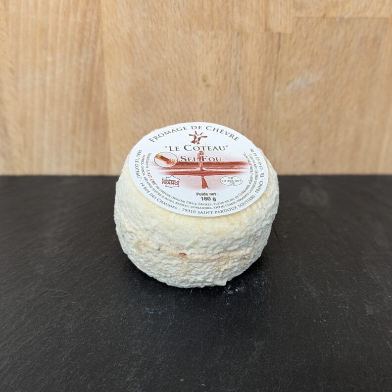 Fromage de chèvre épicé à la fleur de sel Fou