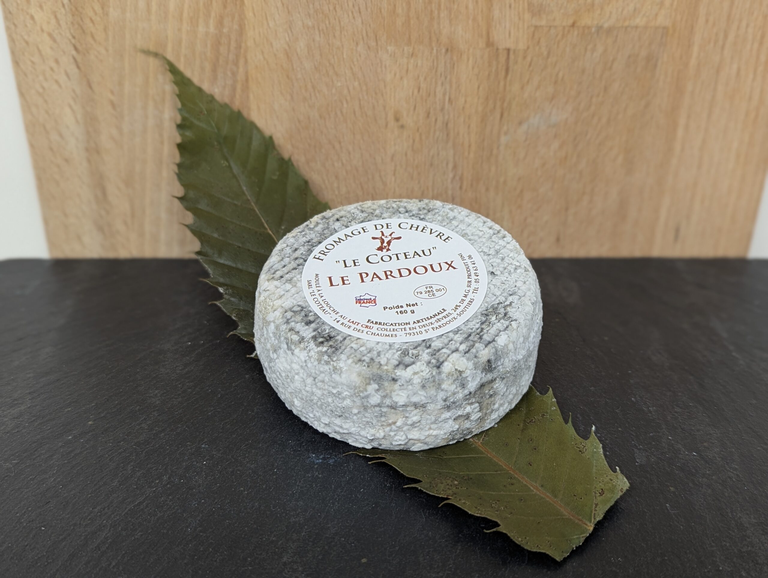 Fromage de chèvre Pardoux Cendré