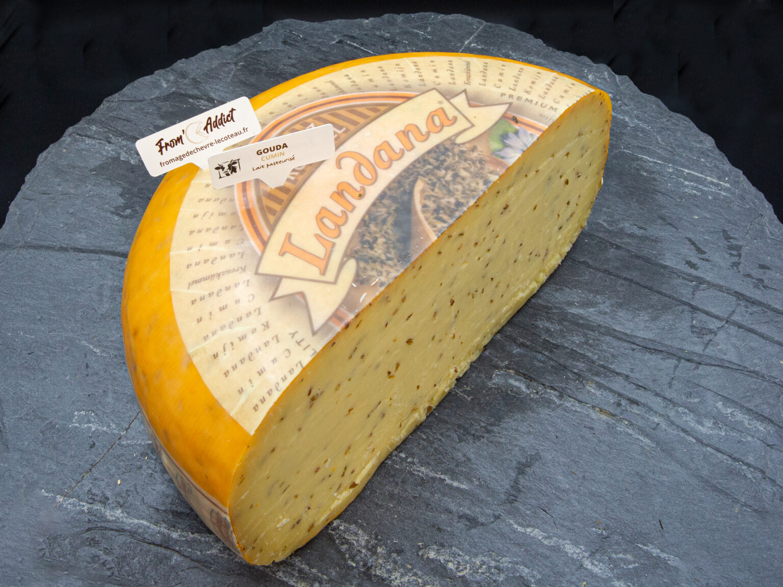 Gouda Au Cumin Fromage De Vache Hollandais Fromagerie Le Coteau Saint Pardoux 79 