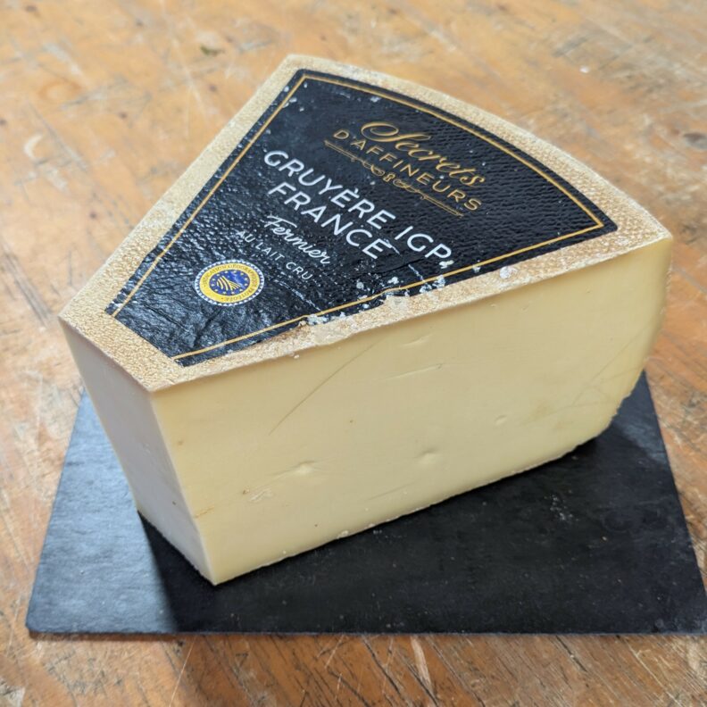 Gruyère fermier IGP France - Fromage de vache